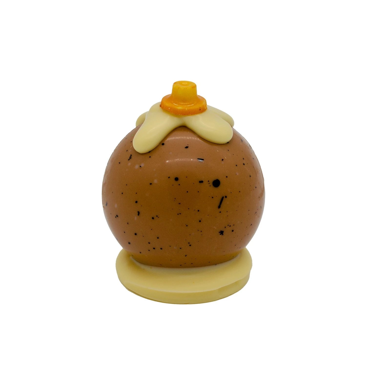 Kerstballetje van karamel chocolade
