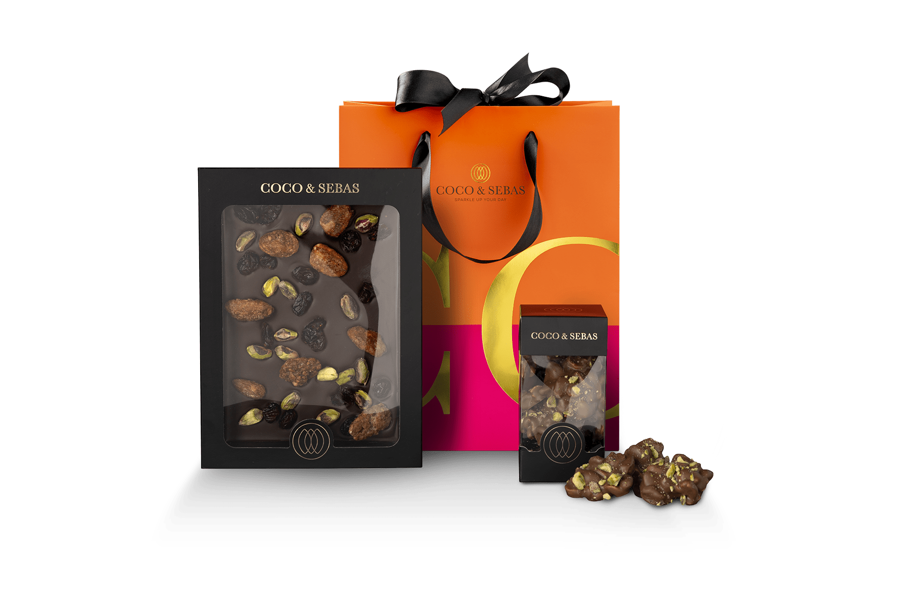 Giftbag Kerst Plak | Coco & Sebas