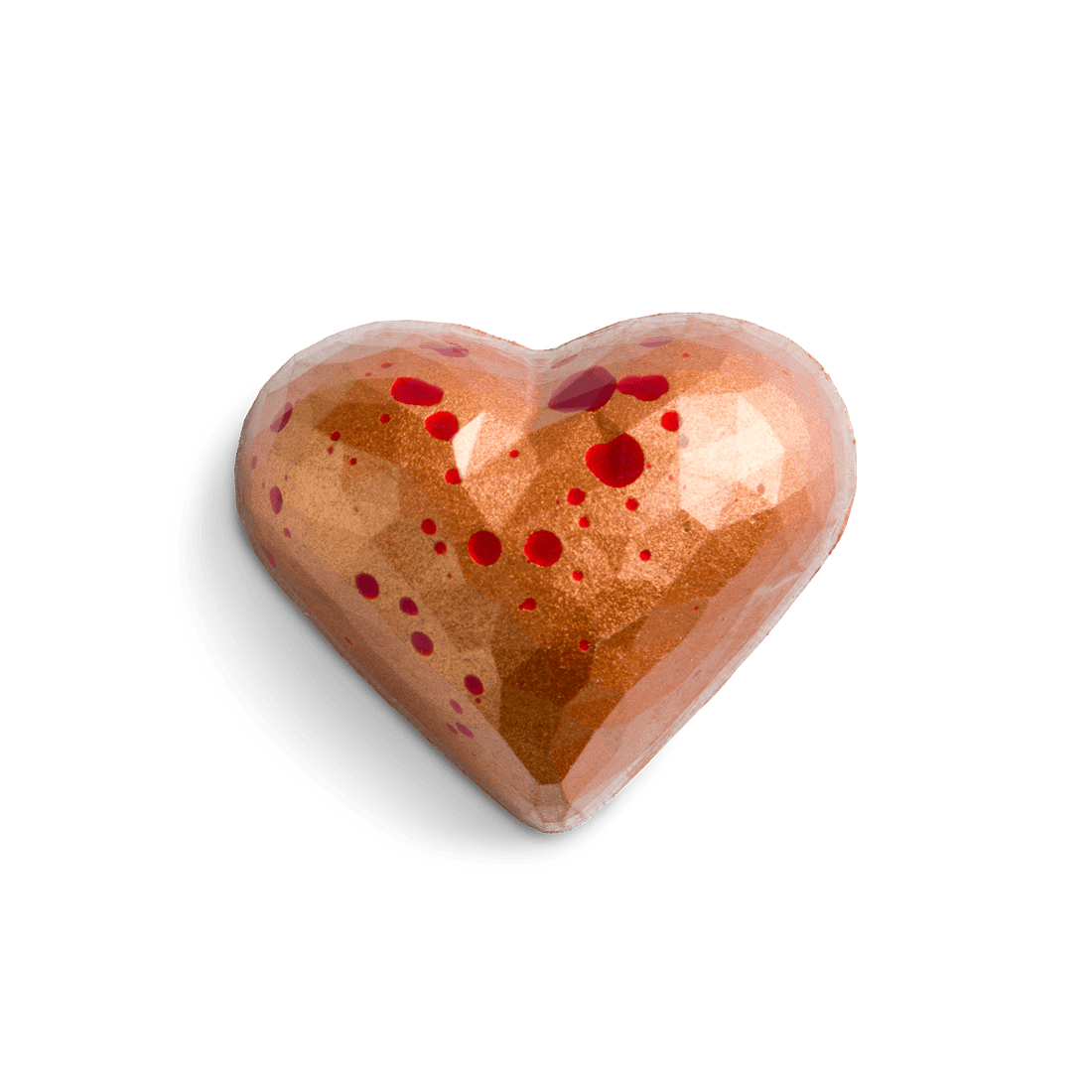 Hartje melk aardbei framboos vanille - Coco & Sebas