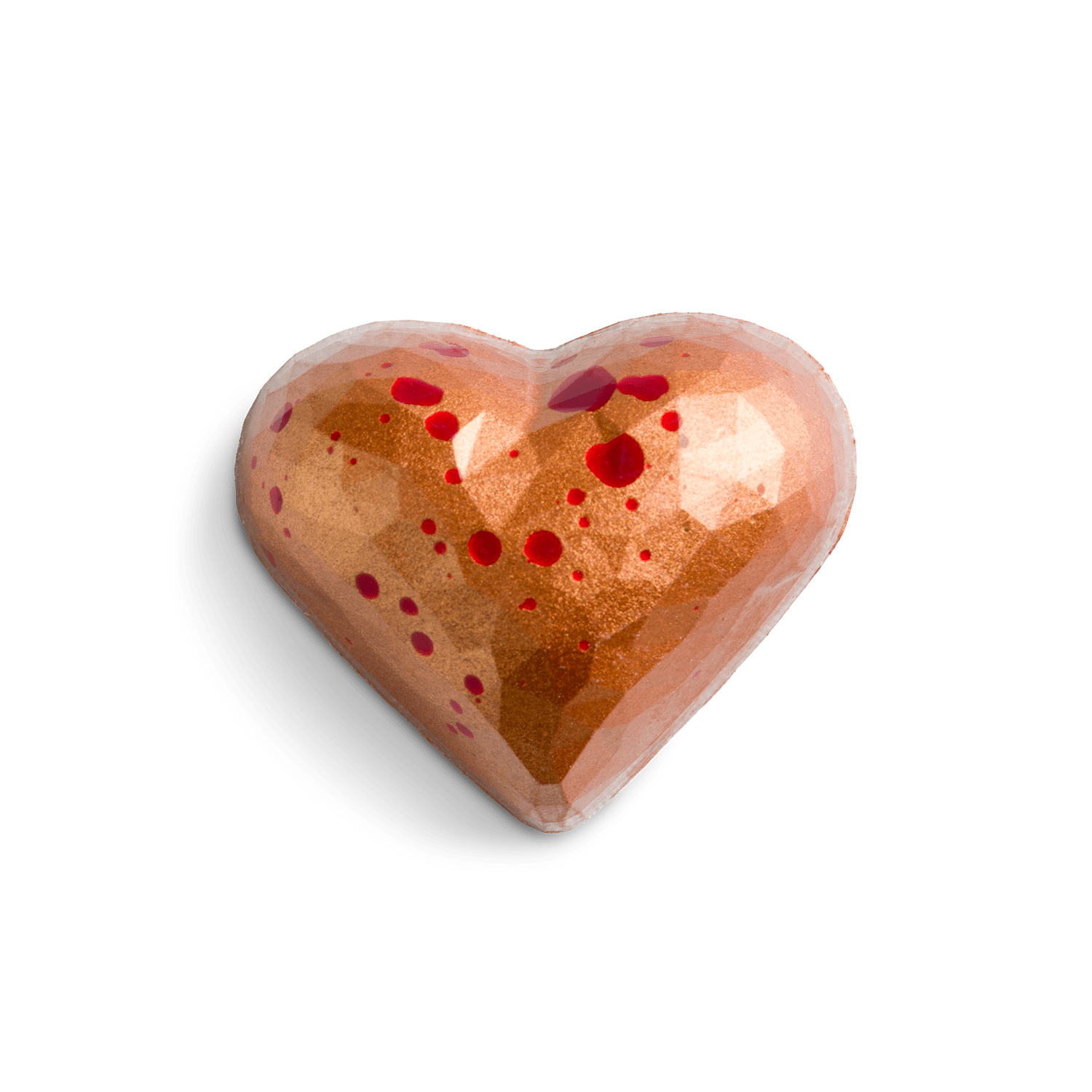 Hartje melk aardbei framboos vanille - Coco & Sebas