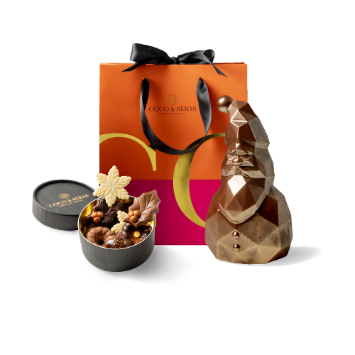 Giftbag Kerst - Santa Claus