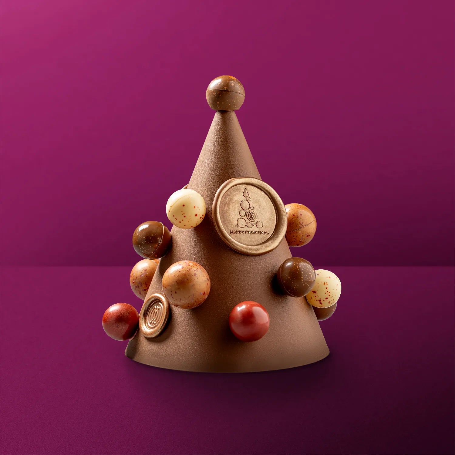 Milk chocolate bubble tree