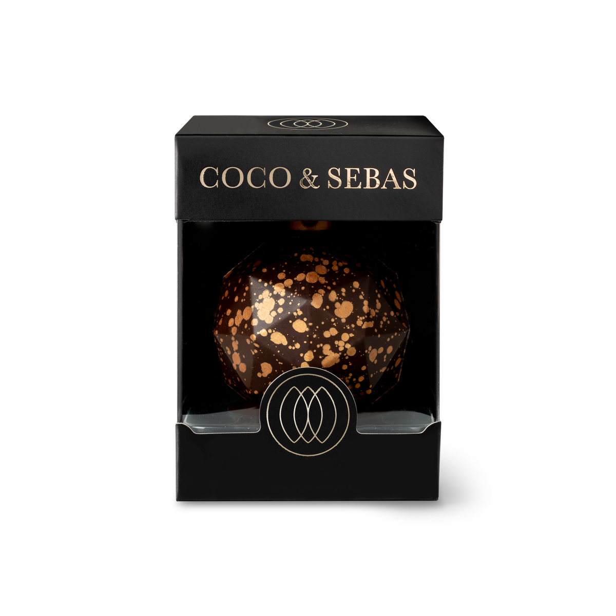 Chocolade Kerstbal Puur