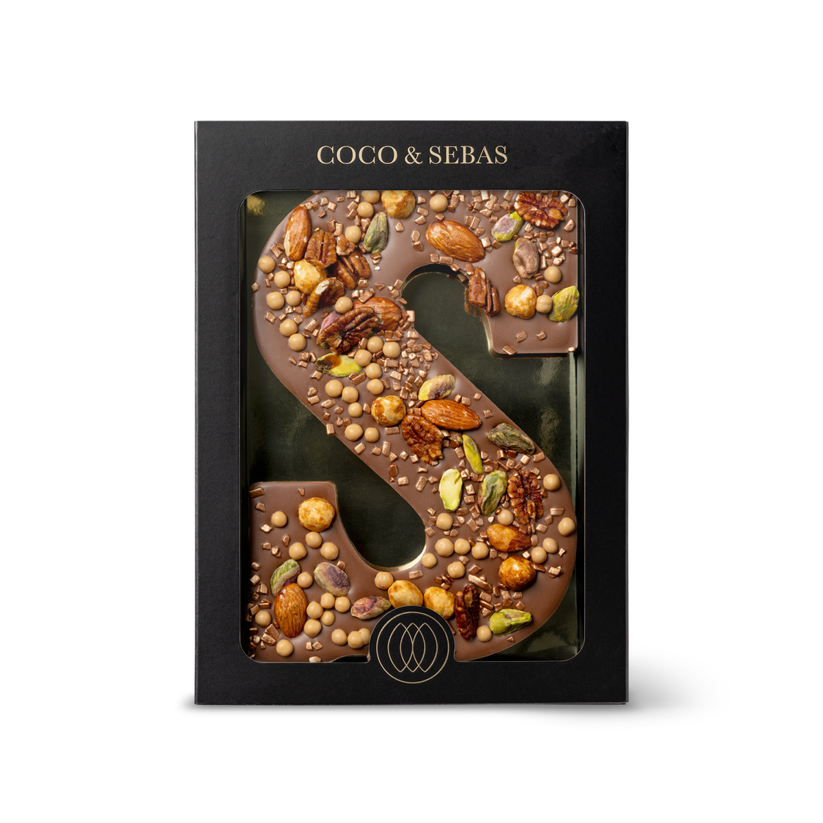 Sinterklaas Chocoladeletter Notenmelange