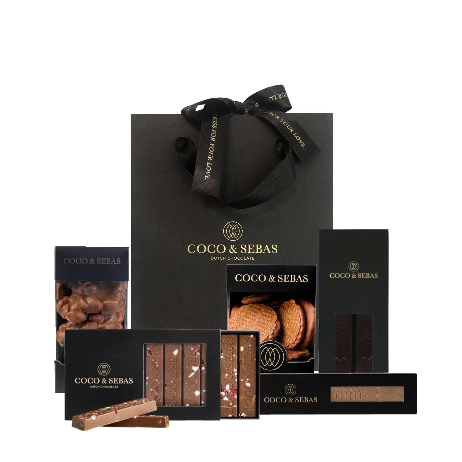 Giftbag Classic Coco & Sebas chocolade cadeau