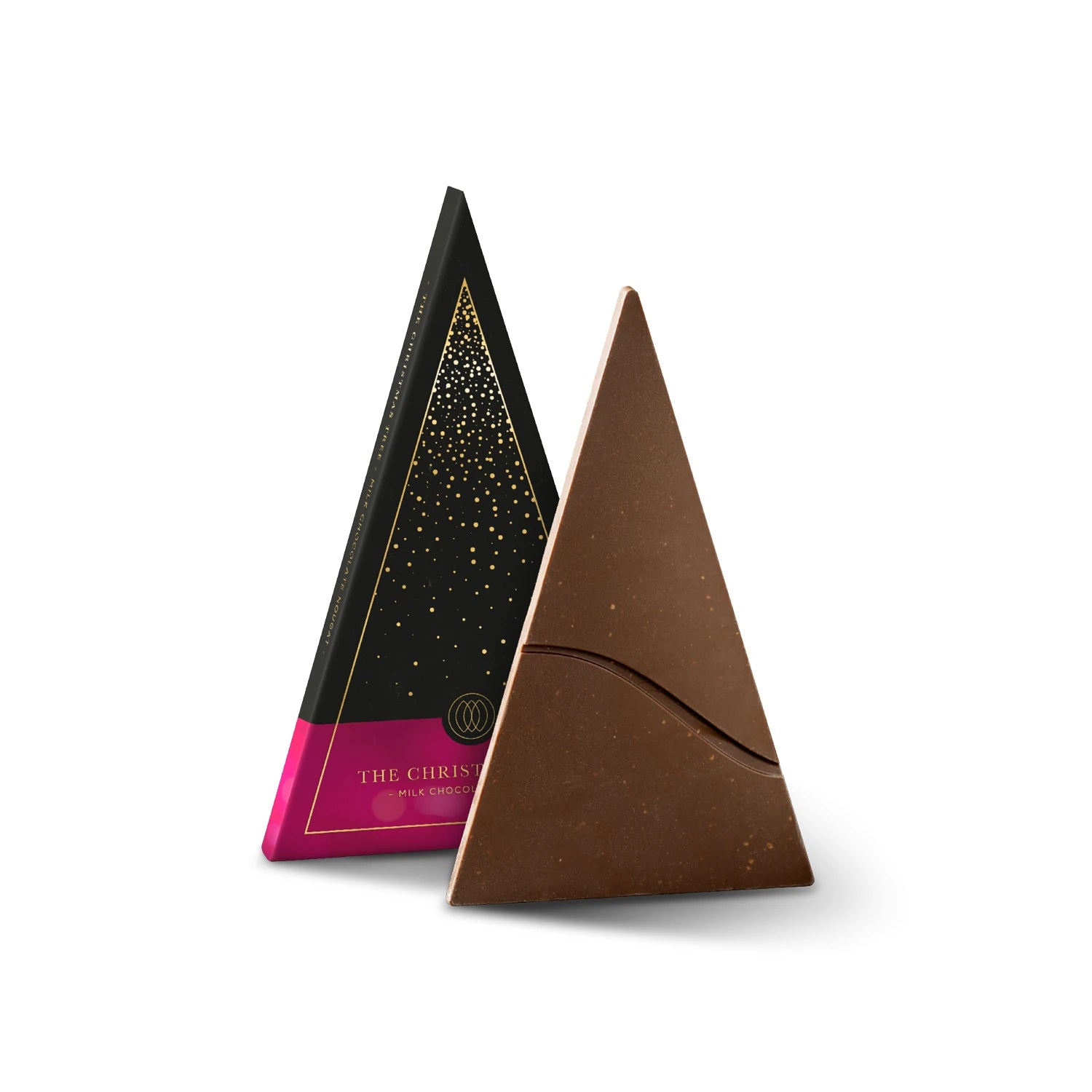 Tablet christmas tree - kerstboomplak met melkchocolade