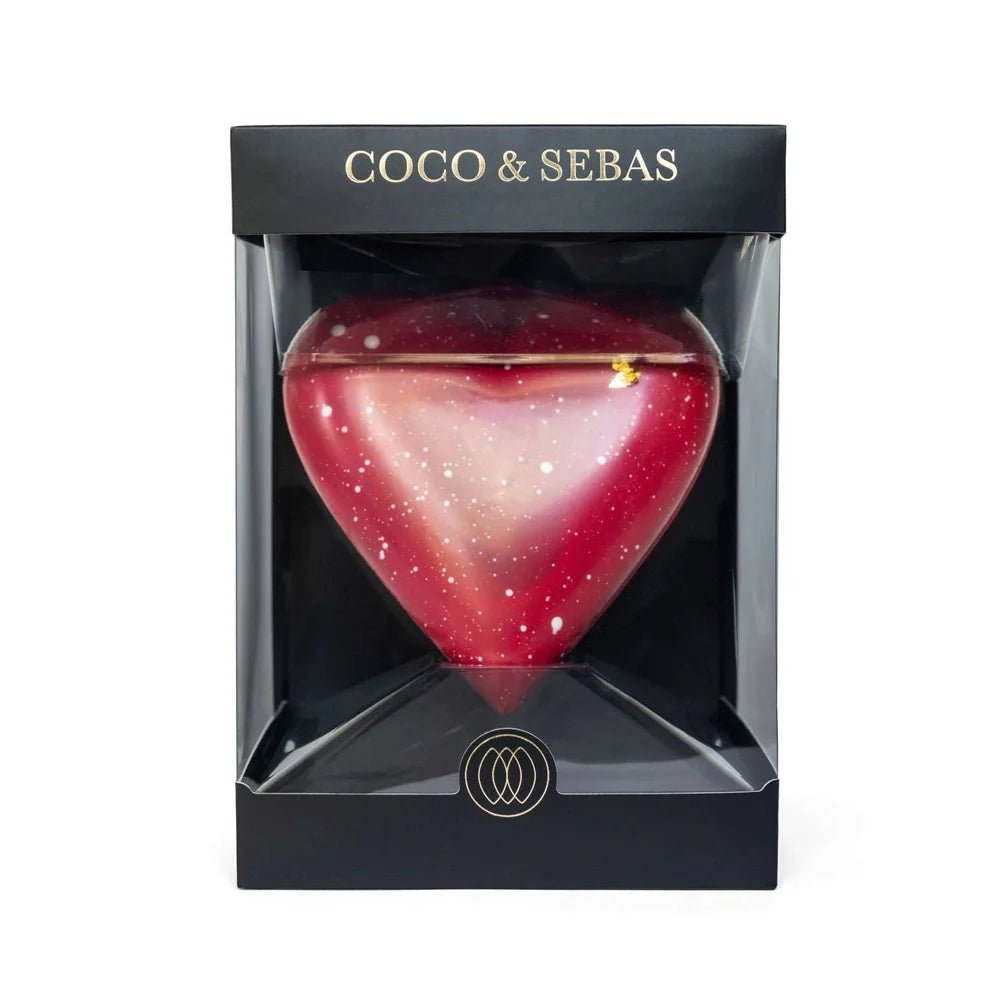 Big Love - rood melkchocolade hart - Coco & Sebas