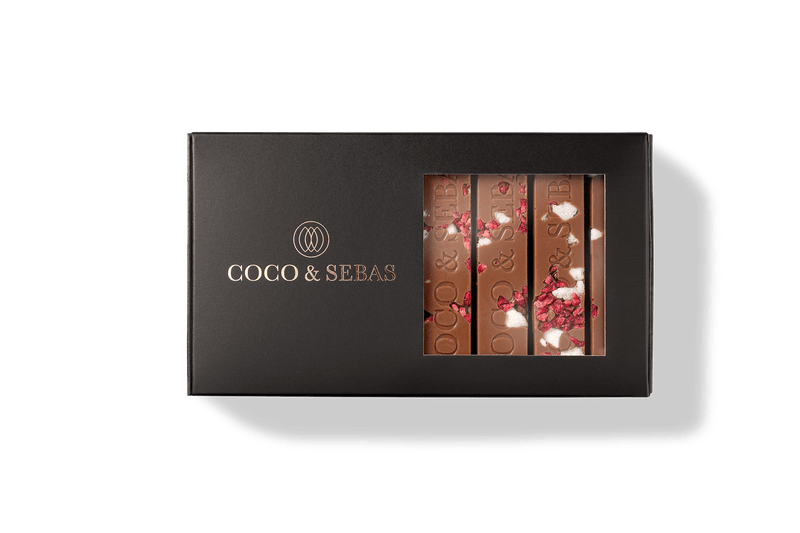 Bites Framboos Meringue Melk | Coco & Sebas