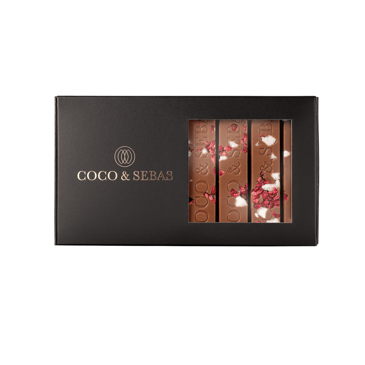 Bites Framboos Meringue Melk | Coco & Sebas