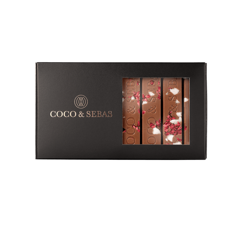 Bites Framboos Meringue Melk | Coco & Sebas