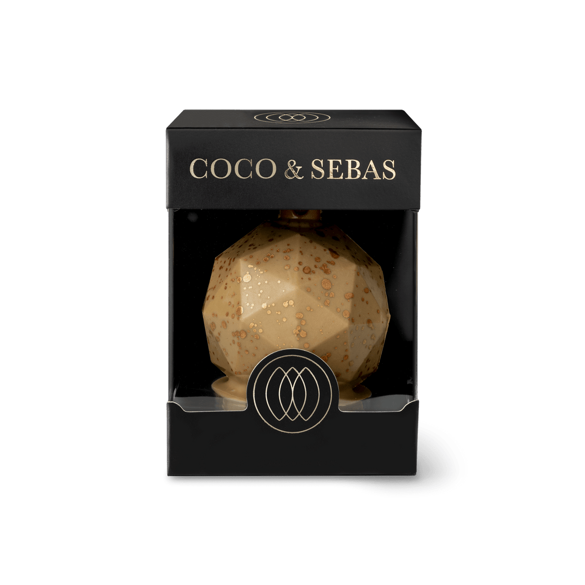Chocolade Kerstbal Karamel | Coco & Sebas