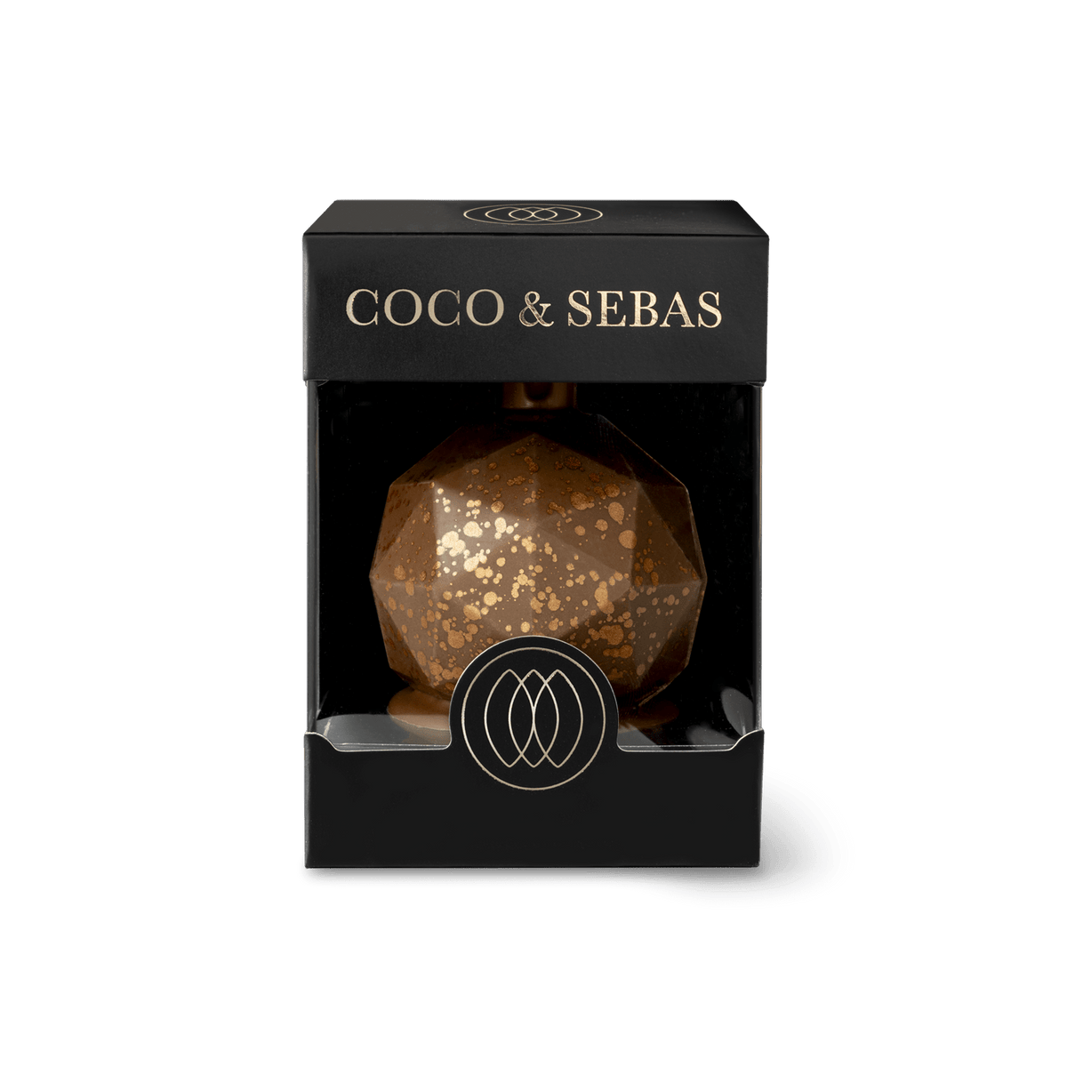 Chocolade Kerstbal Melk | Coco & Sebas