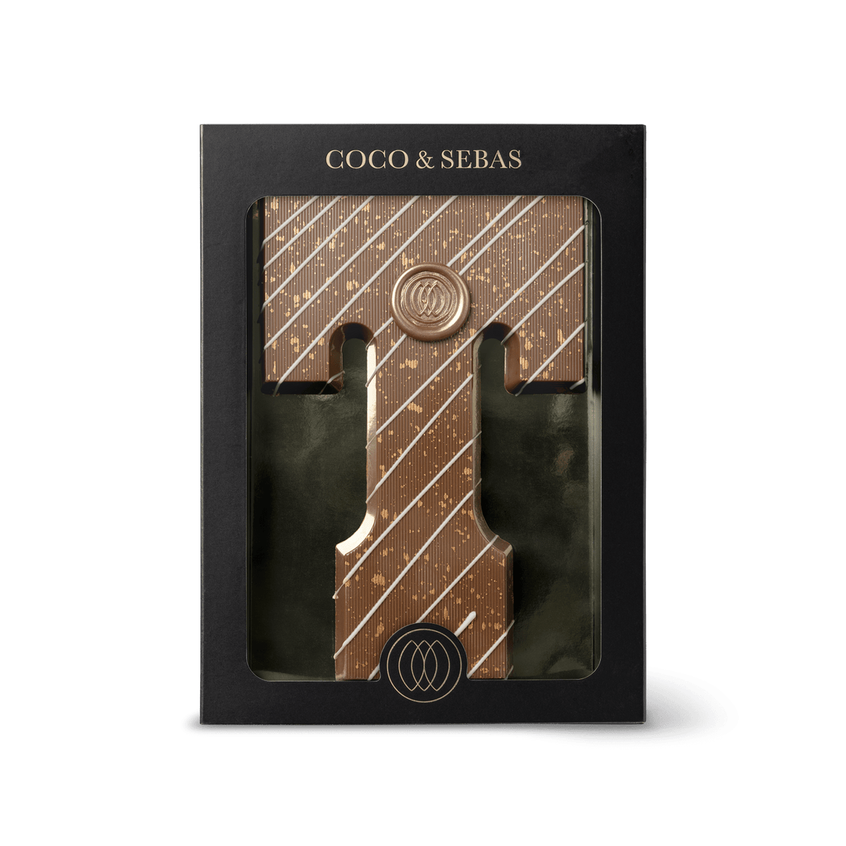 Chocoladeletter Speculoos gepersonaliseerd | Coco & Sebas