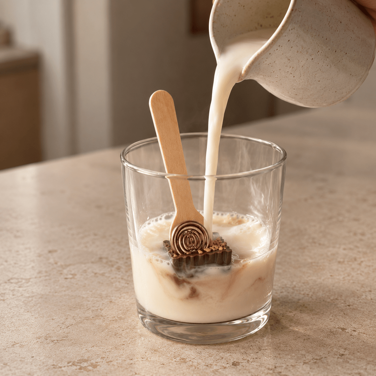 Chocolate Spoon - Melkchocolade | Coco & Sebas