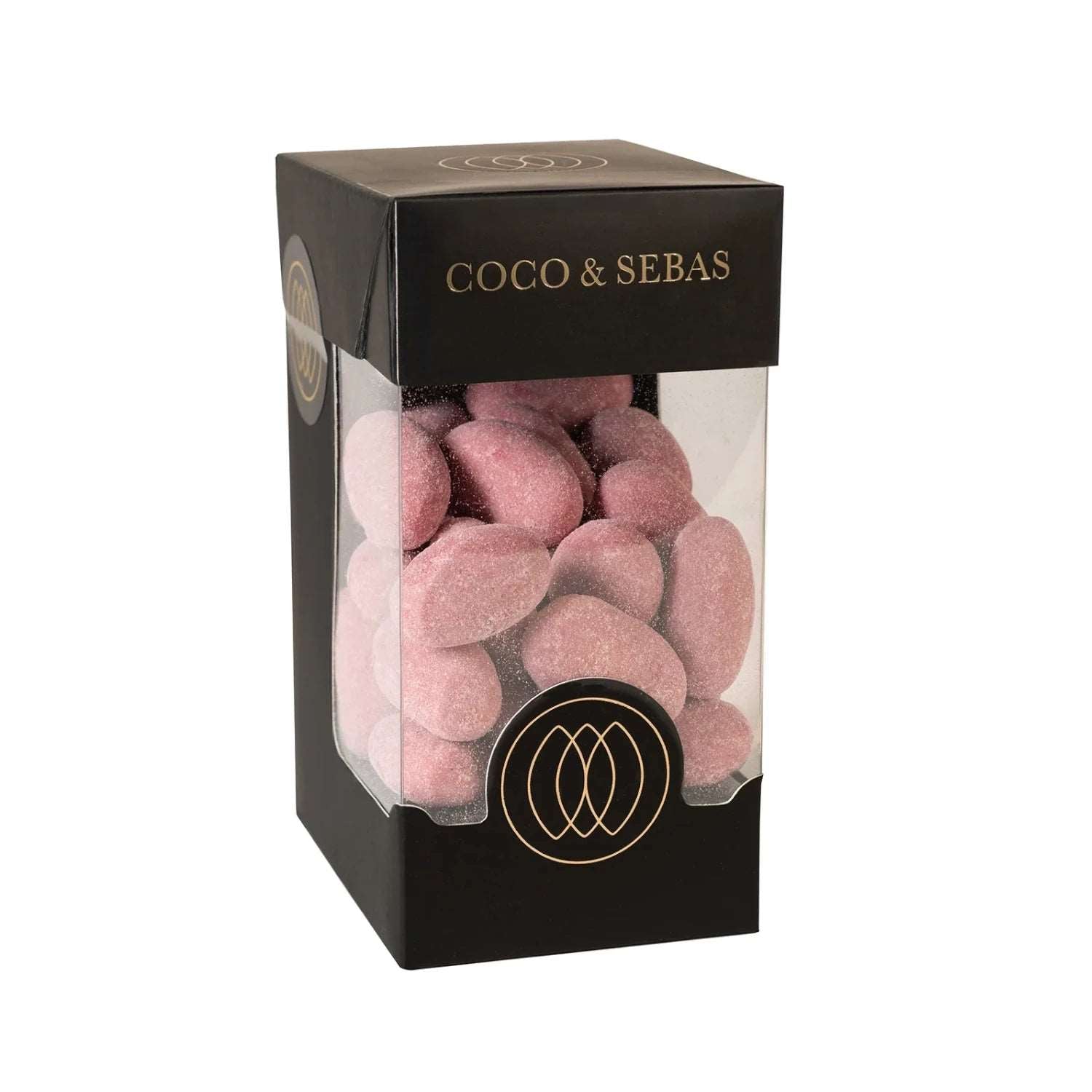 Coated almonds ruby framboos - amandeldragees - Coco & Sebas