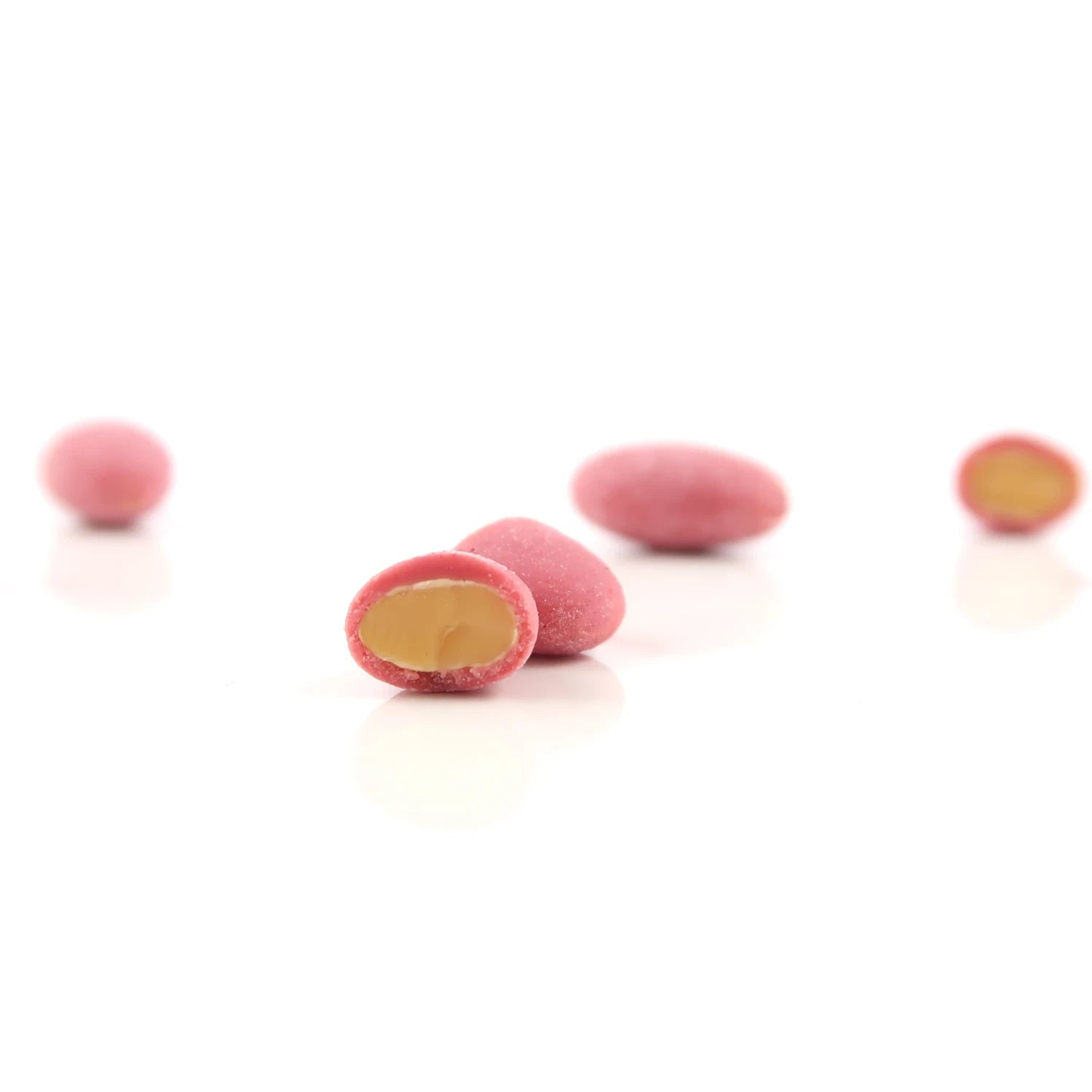 Coated almonds ruby framboos - amandeldragees - Coco & Sebas