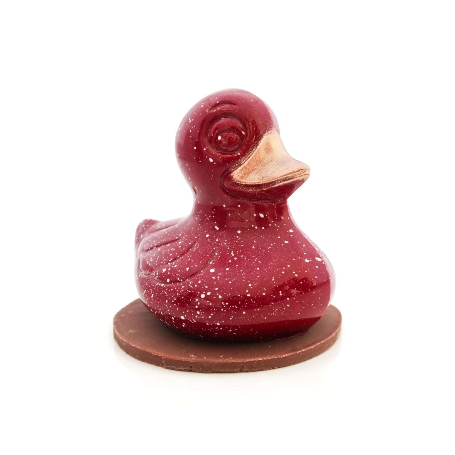 Ducky red - melkchocolade eendje - Coco & Sebas
