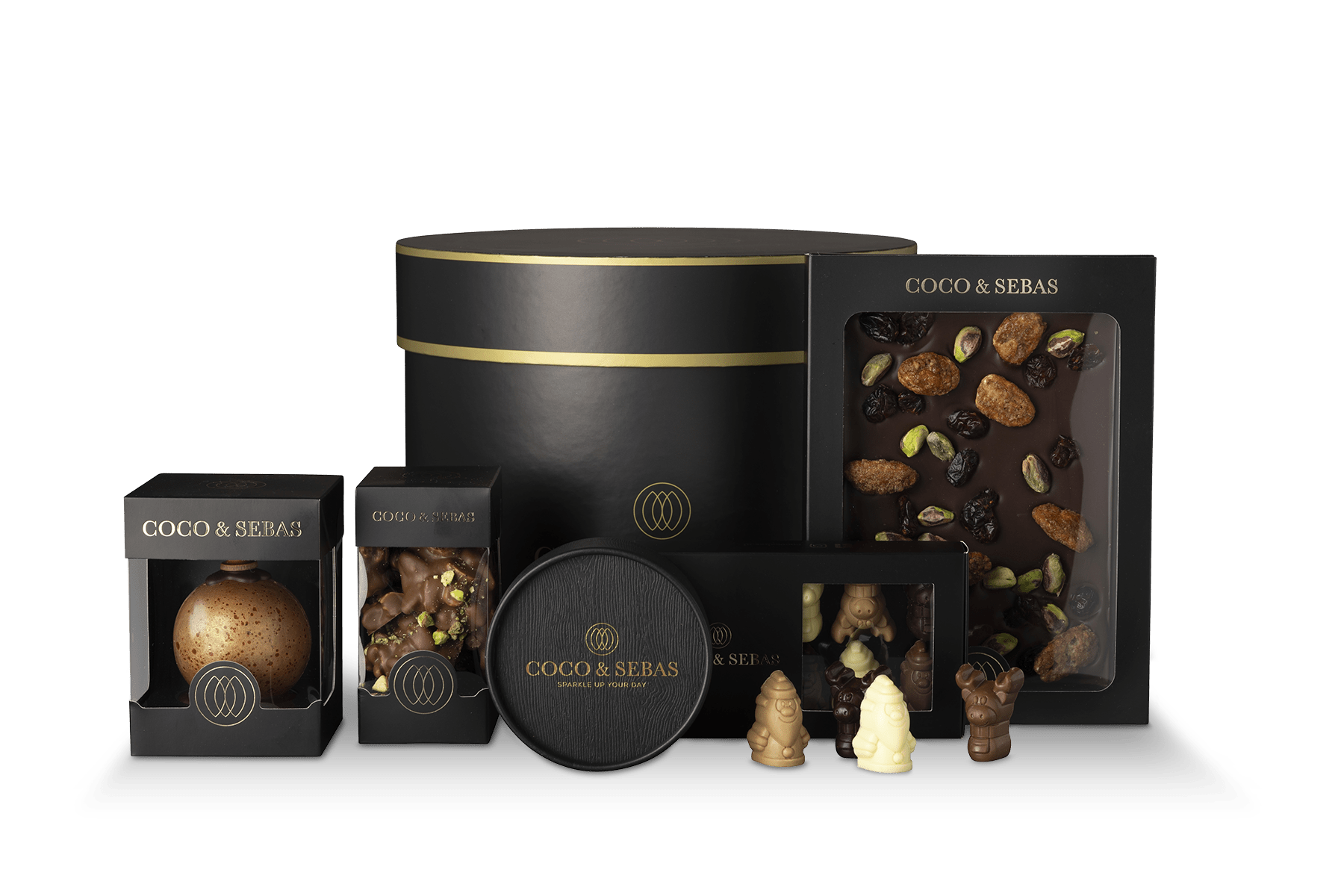 Giftbox Kerst Luxe plak | Coco & Sebas