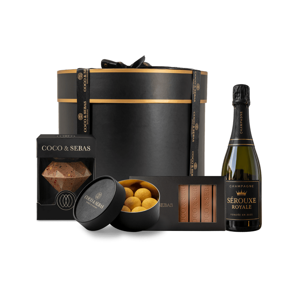 Giftbox Sparkle Large- Sérouxe Royale | Coco & Sebas