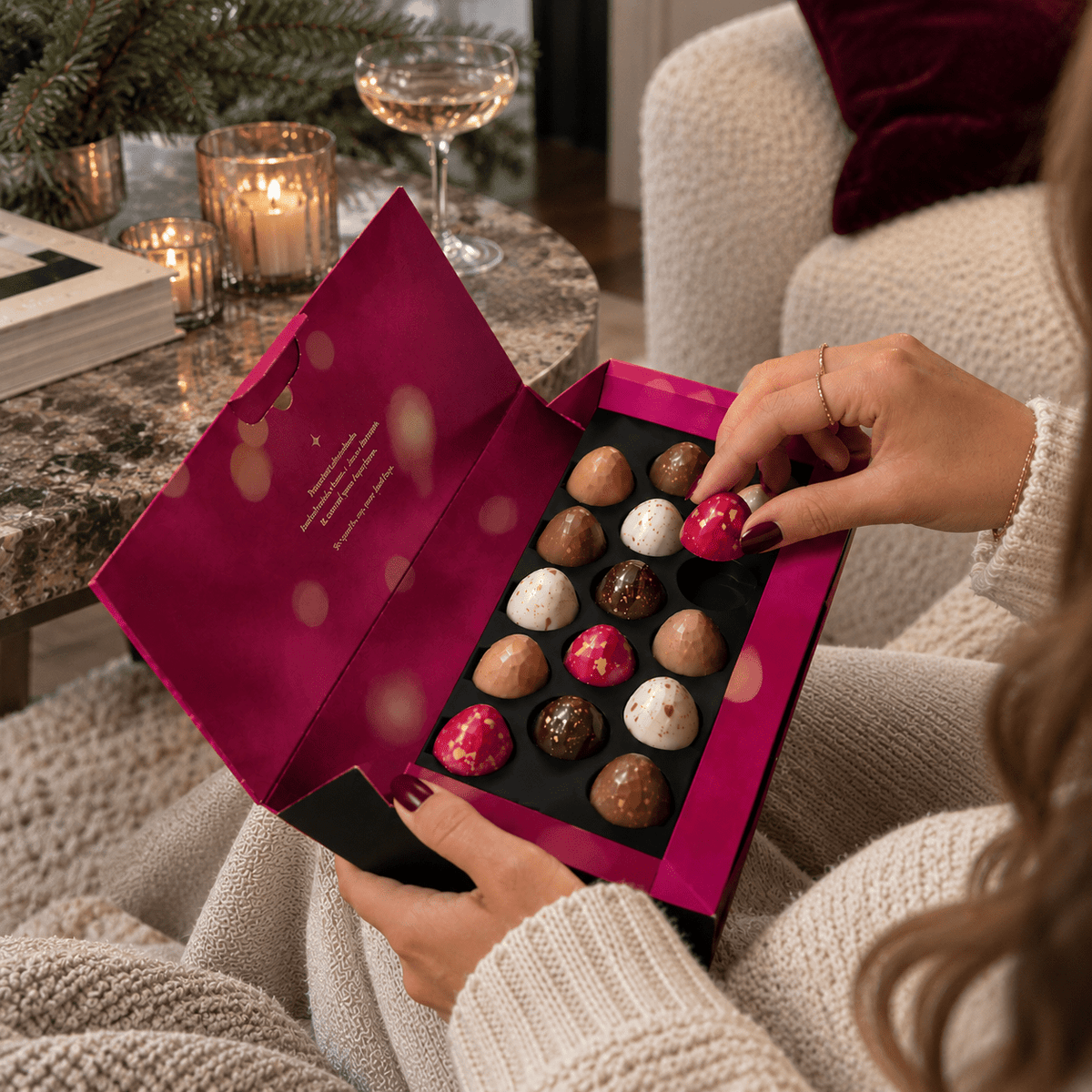 Happy Holidays Sparkle box | Coco & Sebas
