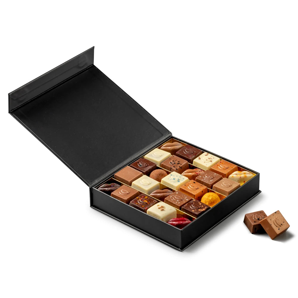 Luxury giftbox 25 stuks - bonbondoos met alcohol