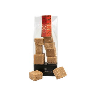 Pinda Cubes Bites Melk- en Karamelchocolade | Coco & Sebas