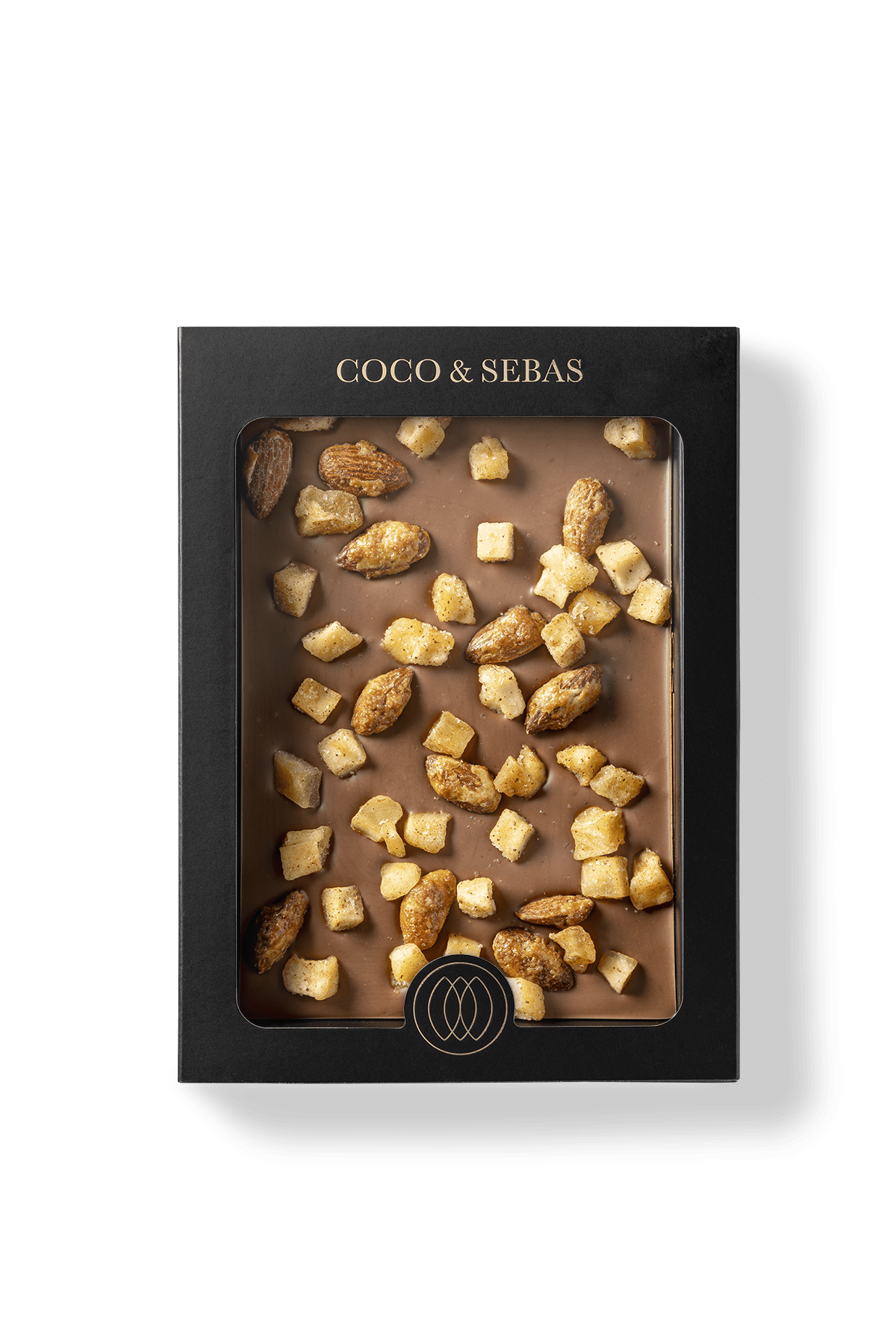 Plak Melkchocolade Appel Amandel | Coco & Sebas