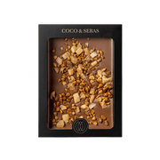 Plak Melkchocolade Appelstukjes Gekarameliseerde Noten | Coco & Sebas