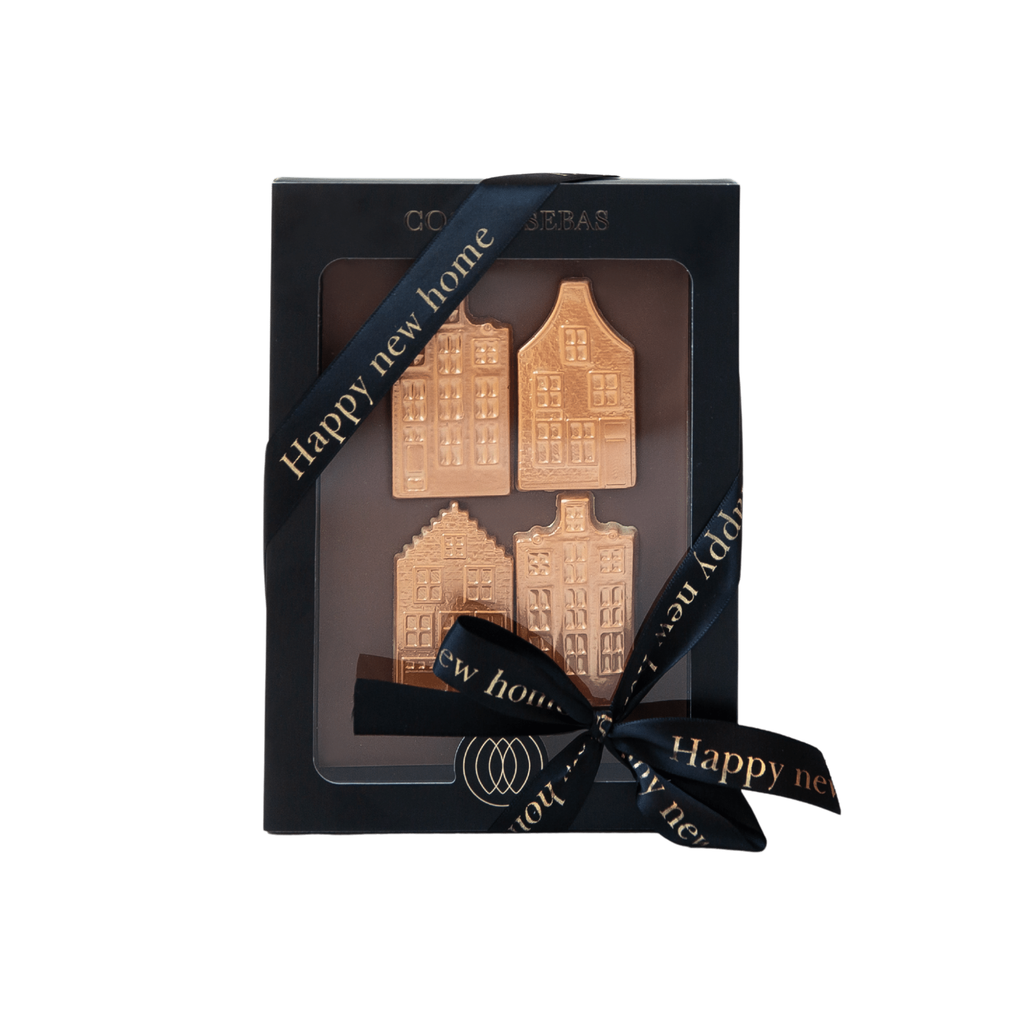Plak Melkchocolade Happy New Home | Coco & Sebas