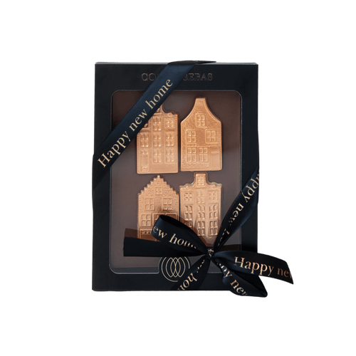 Plak Melkchocolade Happy New Home | Coco & Sebas