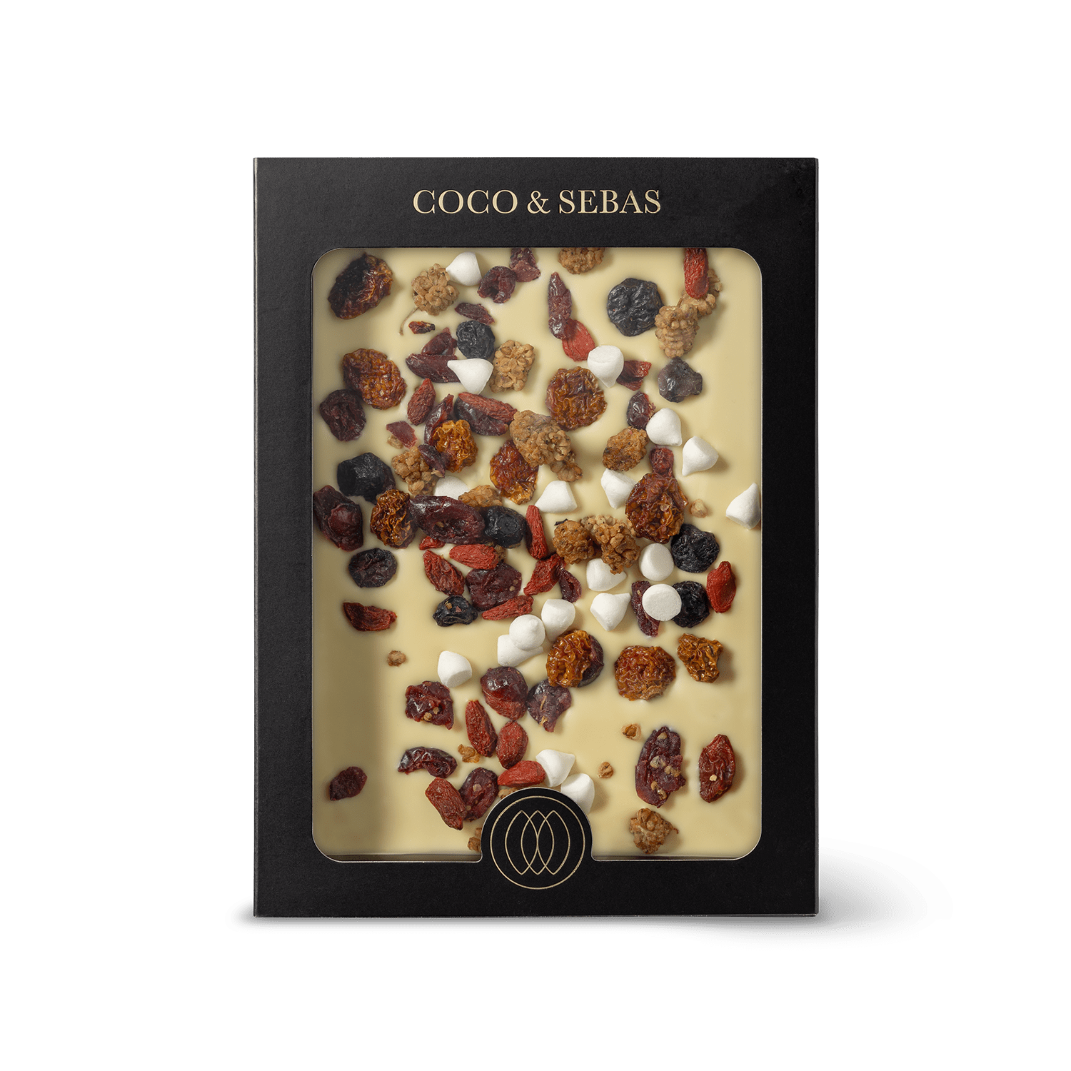 Plak Witte Chocolade Bessen Meringue | Coco & Sebas