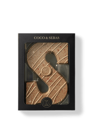 Sinterklaas chocoladeletter gold karamel - Coco & Sebas
