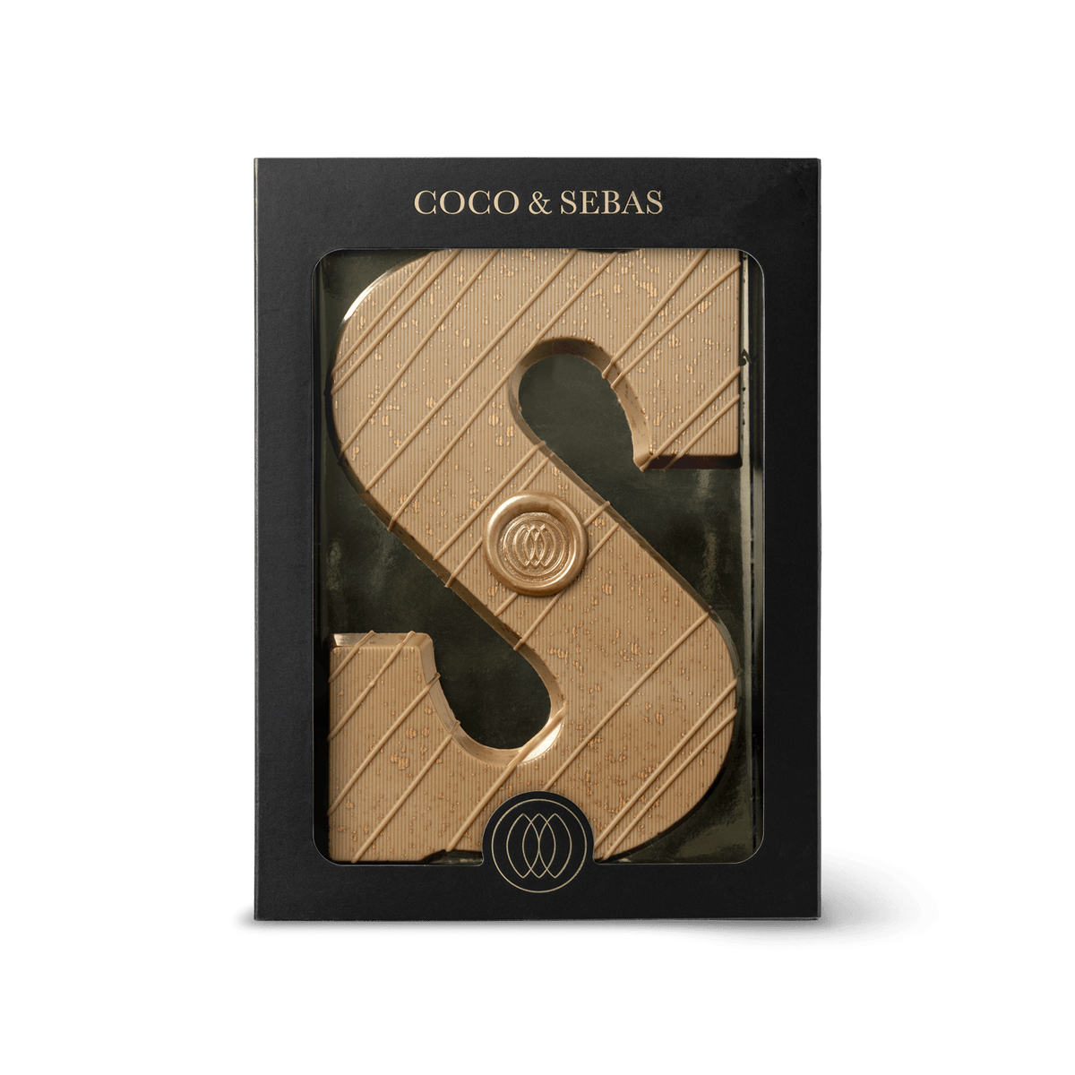 Sinterklaas Chocoladeletter Karamel | Coco & Sebas