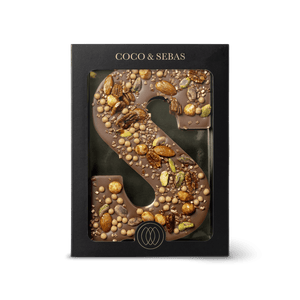 Sinterklaas Chocoladeletter Notenmelange | Coco & Sebas