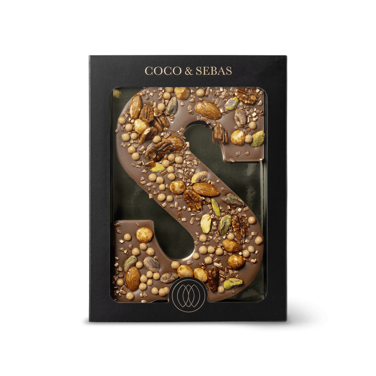 Sinterklaas Chocoladeletter Notenmelange | Coco & Sebas