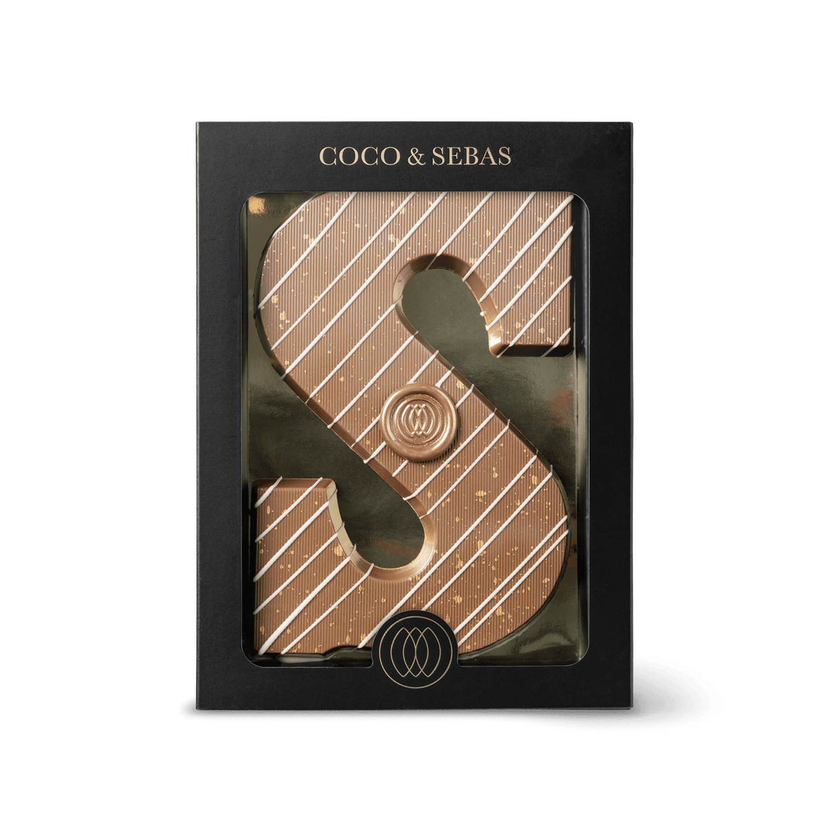 Sinterklaas Chocoladeletter Speculoos | Coco & Sebas