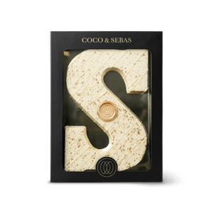 Sinterklaas Chocoladeletter Wit | Coco & Sebas