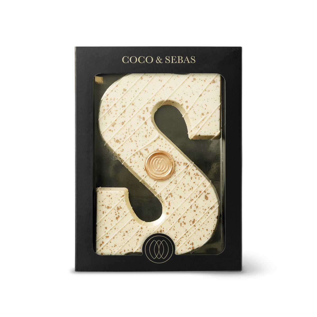 Sinterklaas Chocoladeletter Wit | Coco & Sebas