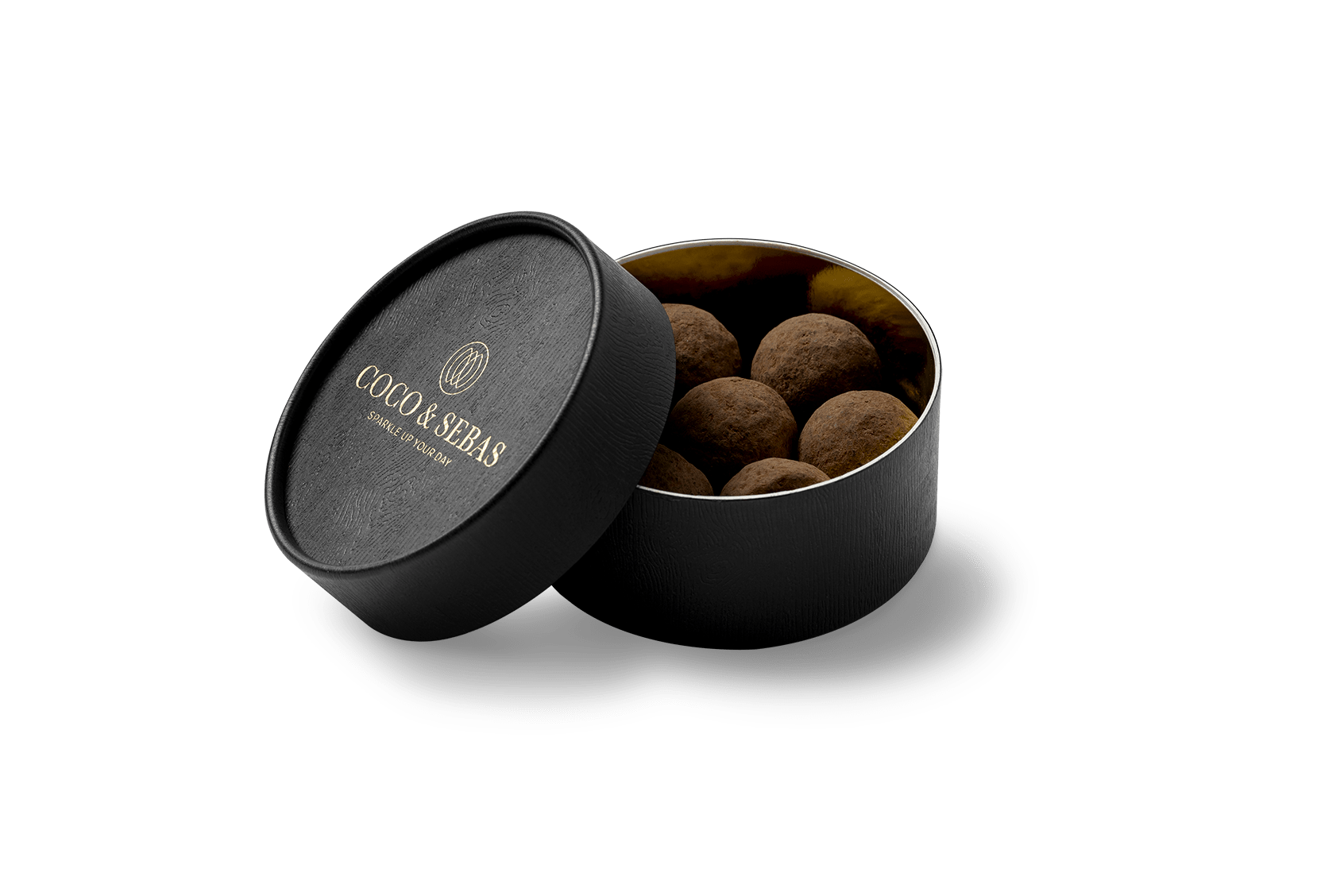 Tiramisu truffles 7 stuks - Coco & Sebas