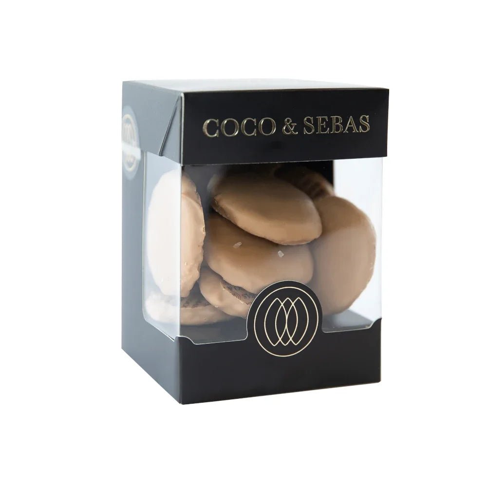 Waffles karamel chocolade - stroopwafeltjes - Coco & Sebas
