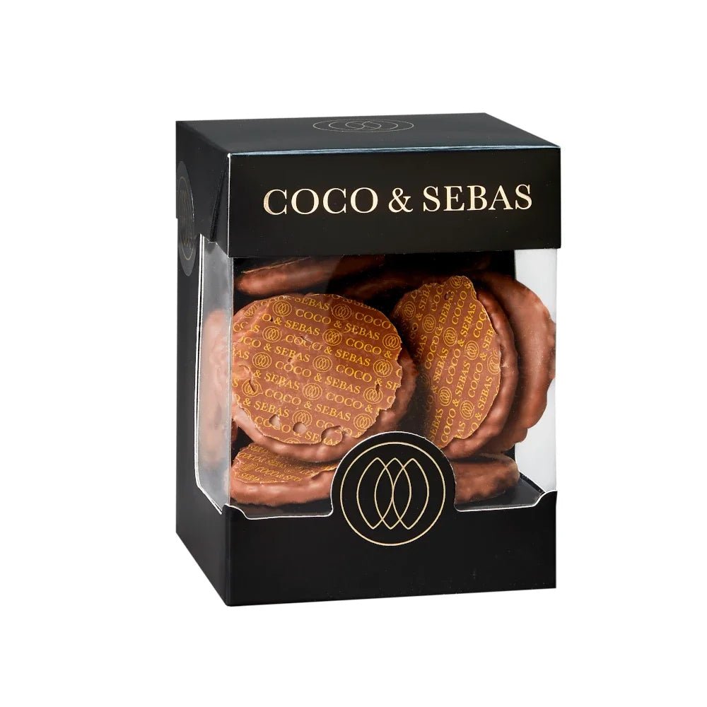 Waffles melkchocolade - stroopwafeltjes - Coco & Sebas